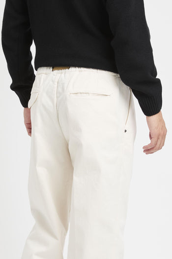Pantalone in cotone con pinces - 7