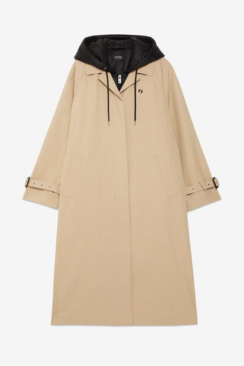 Trench lungo con cappuccio - 6
