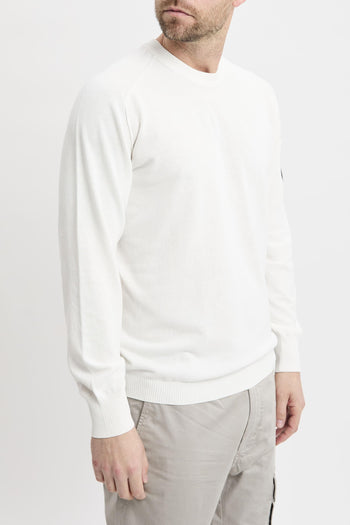 Maglia girocollo in cotone crepe - 3