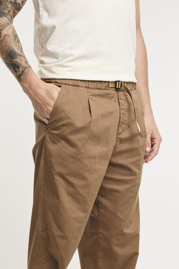 Pantalone joggers in cotone con pinces - 4