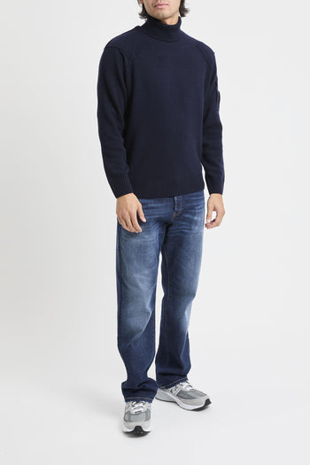 Maglia collo alto lambswool - 8