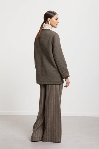 Cappotto con collo staccabile - 4