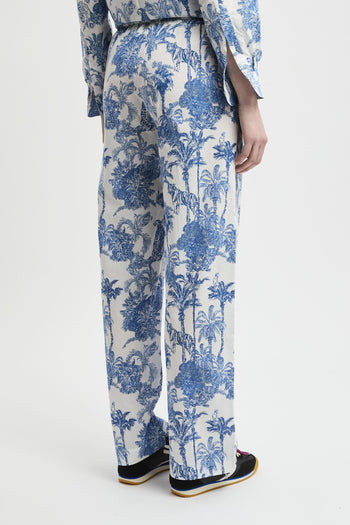 Pantalone Inez in cotone con stampa - 6
