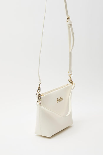 Borsa a spalla Aline Bag in pelle martellata - 6