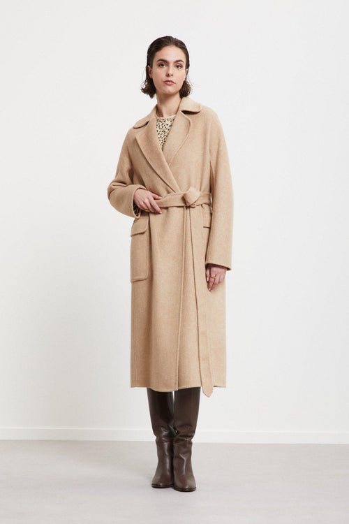 Cappotto lungo doppiopetto