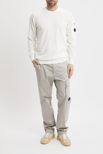 Maglia girocollo in cotone crepe - 6
