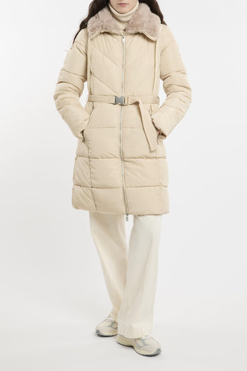 Piumino midi trapuntato - 5