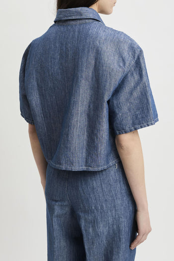 Camicia in chambray - 4