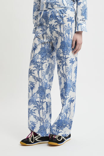 Pantalone Inez in cotone con stampa - 2