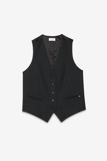 Gilet in misto lana - 5