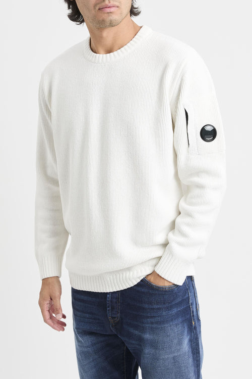 Maglia girrocollo in ciniglia