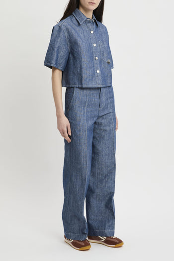 Camicia in chambray - 5