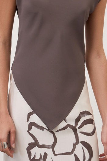 Top effetto foulard - 2