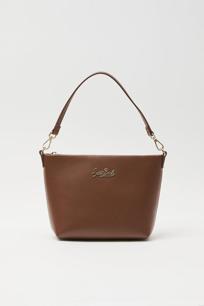 Borsa a spalla Aline Bag in pelle martellata