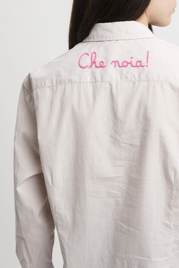 Camicia Meredith in cotone a righe - 5