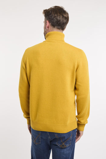 Maglia collo alto in lana e cashmere - 7