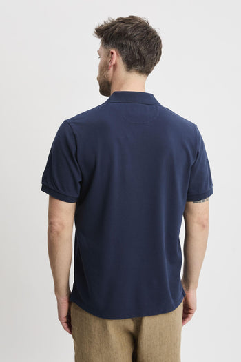 Polo Charles in piquet di cotone - 3