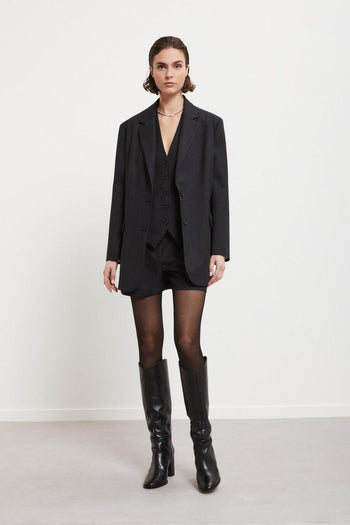 Giacca in misto lana - 4