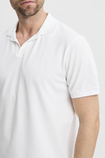 Polo Charles in piquet di cotone - 4