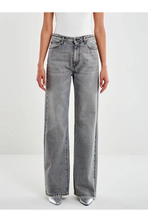 Jeans Zeno grigio con glitter