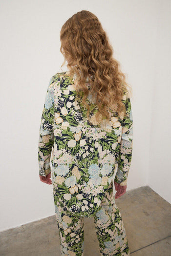 Camicia in cotone con coulisse - 3