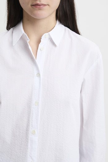 Camicia Brigitte in seersucker con ricamo - 4