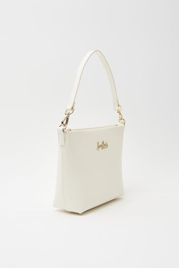 Borsa a spalla Aline Bag in pelle martellata - 3