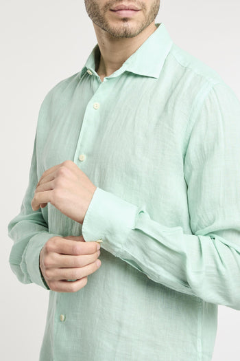 Camicia Pamplona in lino - 4