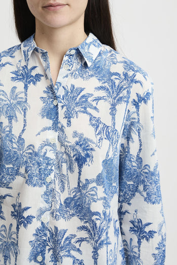 Camicia Brigitte in cotone con stampa - 4