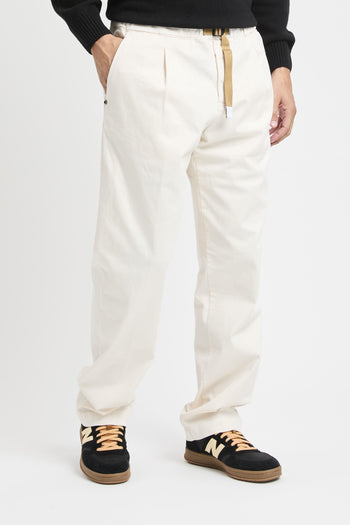 Pantalone in cotone con pinces - 4