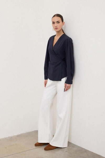 Jeans chino wide leg