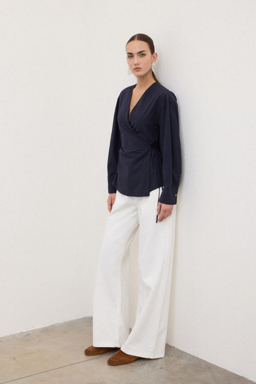Jeans chino wide leg