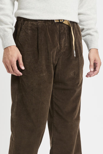Pantalone in velluto con pinces - 6