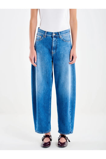 Jeans Chiara Barrel blu - 2