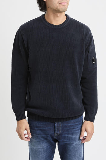 Maglia girocollo in ciniglia - 7