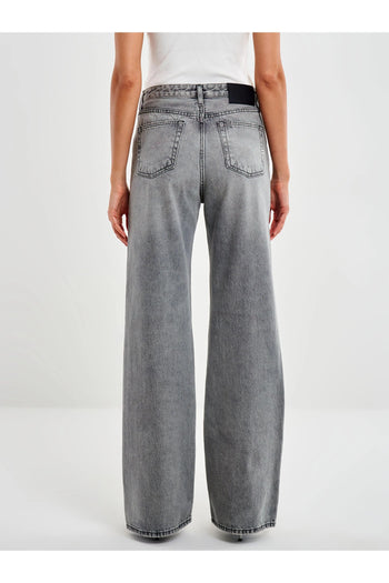 Jeans Zeno grigio con glitter - 2