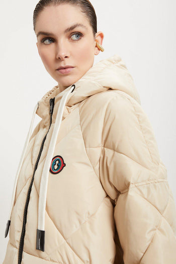 Piumino midi con cappuccio - 4