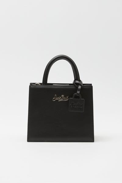 Borsa a mano Shop Bag mini in pelle liscia