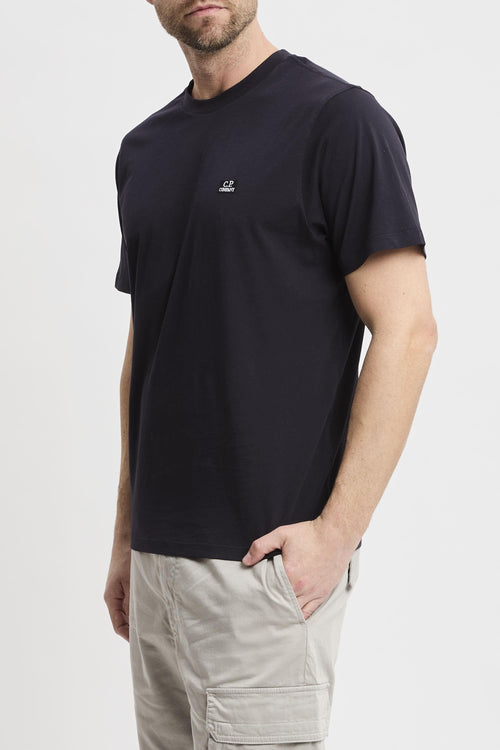 T-shirt logo in cotone