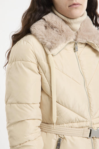 Piumino midi trapuntato - 3