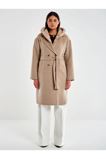 Cappotto con inserti in piumino - 2