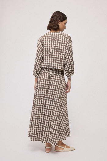 Pantalone culotte ampio - 4
