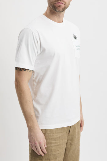 T-shirt Austin con orologio e ricamo "Va tutto al contrario" - 3