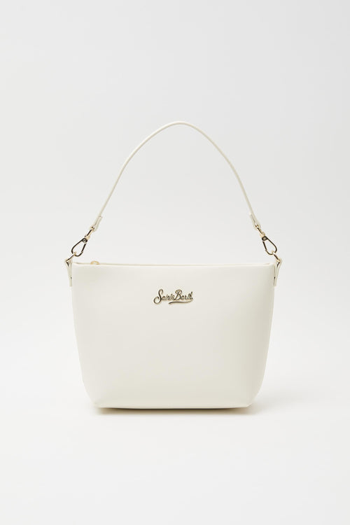 Borsa a spalla Aline Bag in pelle martellata