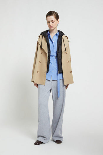 Trench corto doppiopetto - 3