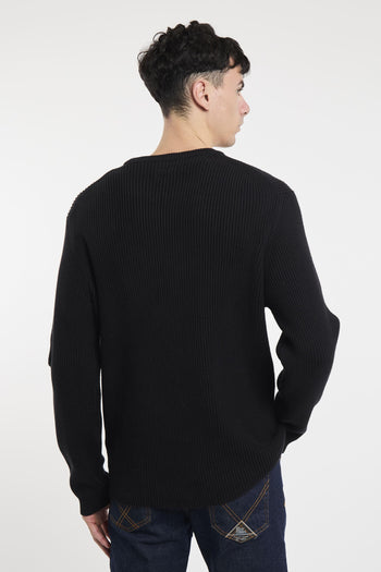 Maglia girocollo a coste - 5