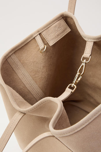 Borsa City regular in camoscio - 3