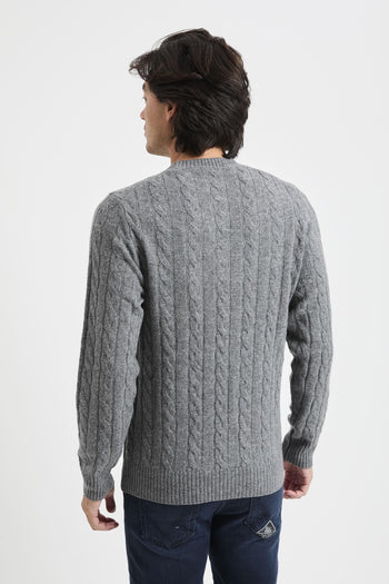 Maglia girocollo Cable - 6