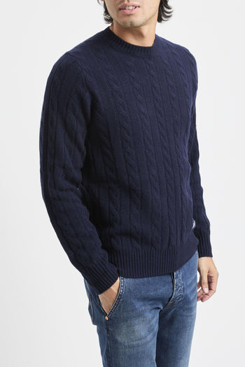 Maglia girocollo Cable - 3