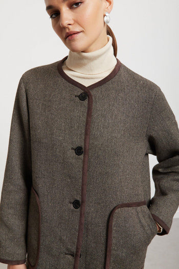 Cappotto con collo staccabile - 2